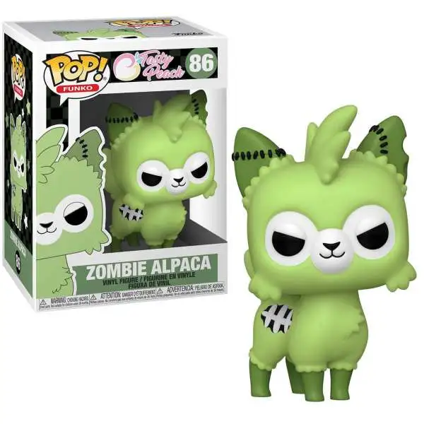 Funko Tasty Peach POP Funko Zombie Alpaca Exclusive Vinyl Figure 86 ...