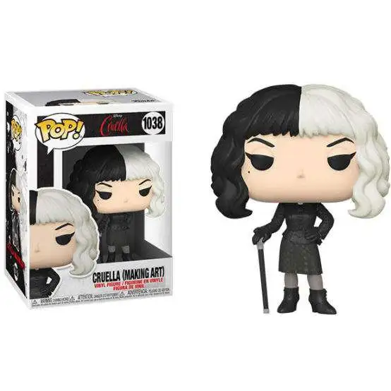 Funko POP! Disney Cruella Vinyl Figure #1038 [Making Art]