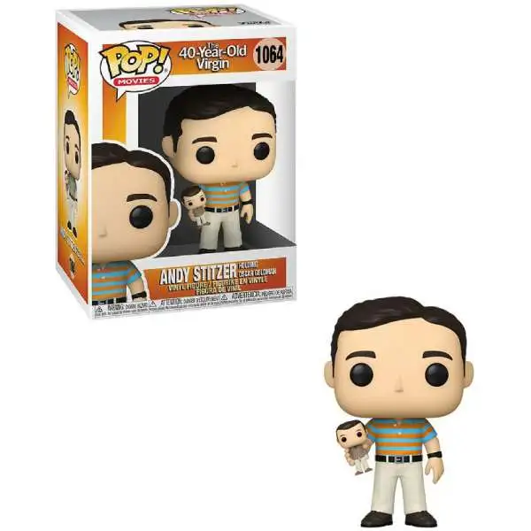 Funko The 40-Year Old Virgin POP! Movies Andy Vinyl Figure #1064 [Holding Oscar, Regular Version, Damaged Package]