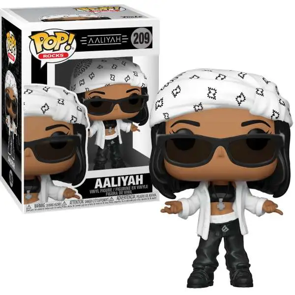 Funko POP! Rocks Aaliyah Vinyl Figure #209 [Damaged Package]