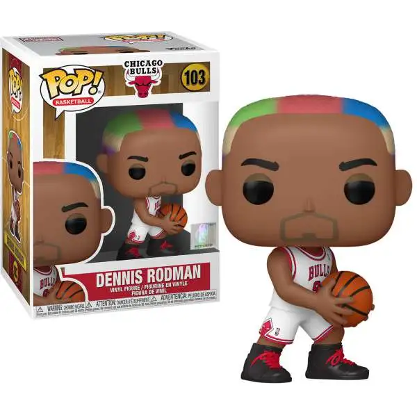 Funko NBA Legends POP! Basketball Dennis Rodman Vinyl Figure #103 [Bulls Home, Damaged Package]