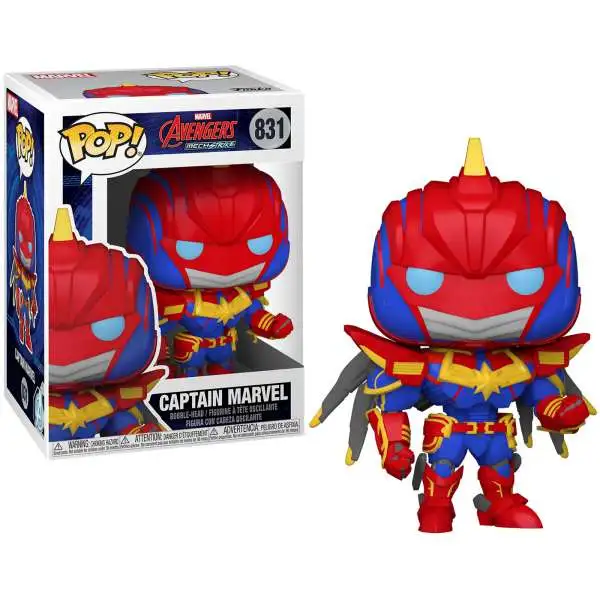Funko Avengers Mech Strike POP! Marvel Captain Marvel Vinyl Figure #831
