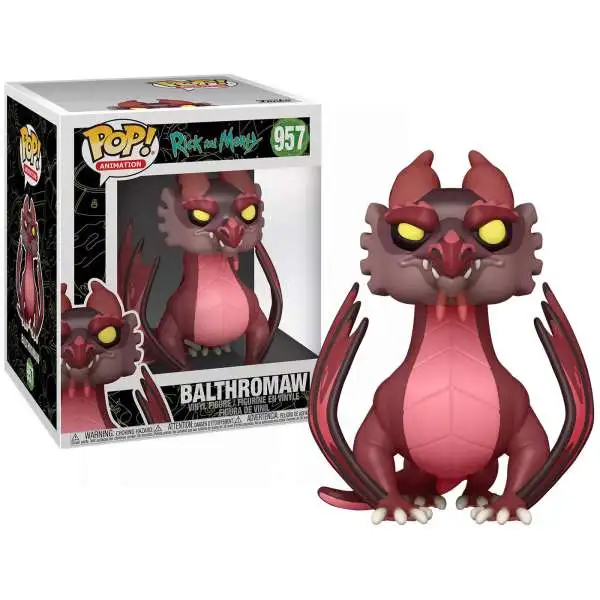 Funko Rick & Morty POP! Animation Balthromaw 6-Inch Vinyl Figure #957 [Super-Sized]