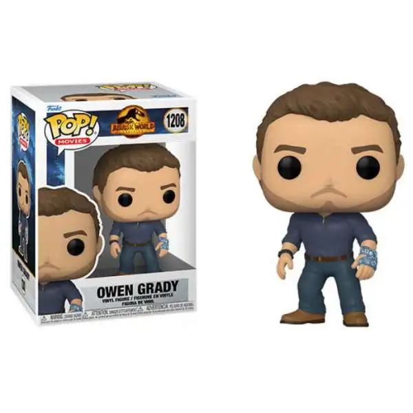 Funko Jurassic World Dominion POP! Movies Owen Grady Vinyl Figure #1208