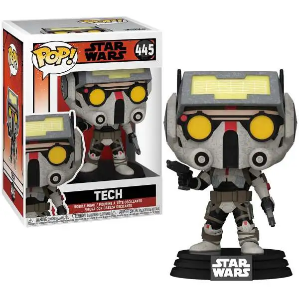 Funko Star Wars The Bad Batch POP! Movies Tech Vinyl Figure #445 [Damaged Package]