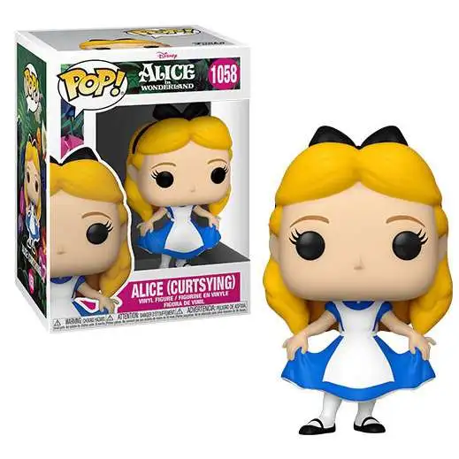 Funko Alice in Wonderland POP! Disney Alice Vinyl Figure #1058 [Curtsying, Damaged Package]