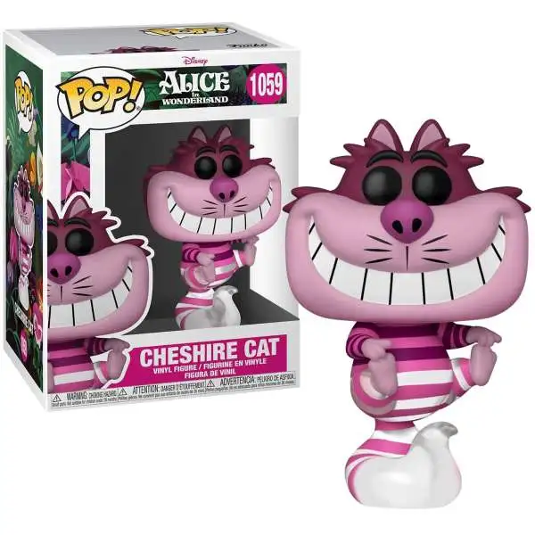 Funko Alice in Wonderland POP! Disney Cheshire Cat Vinyl Figure #1059 [Translucent]