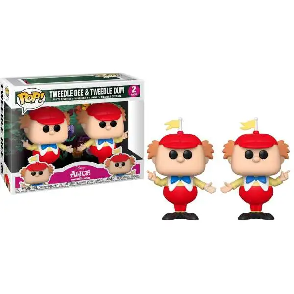 Funko Alice in Wonderland POP! Disney Tweedle Dee & Tweedle Dum Vinyl Figure 2-Pack [2-Pack]