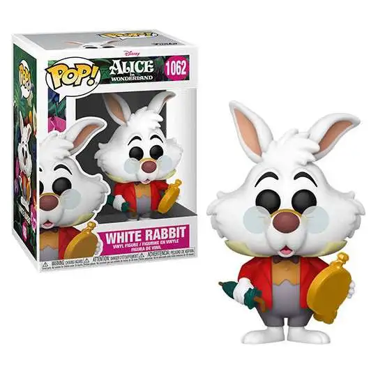 Funko Alice in Wonderland POP! Disney White Rabbit Vinyl Figure #1062 [with Watch, Damaged Package]
