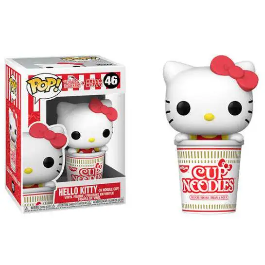 Funko Hello Kitty x Nissin POP! Sanrio Hello Kitty Vinyl Figure #46 [in Noodle Cup]