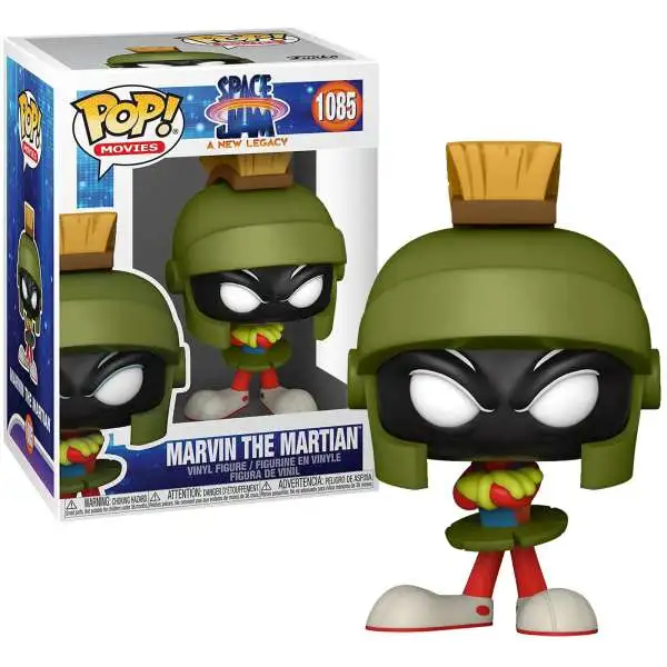 Funko Space Jam: A New Legacy Marvin The Martian Vinyl Figure #1085 [Damaged Package]