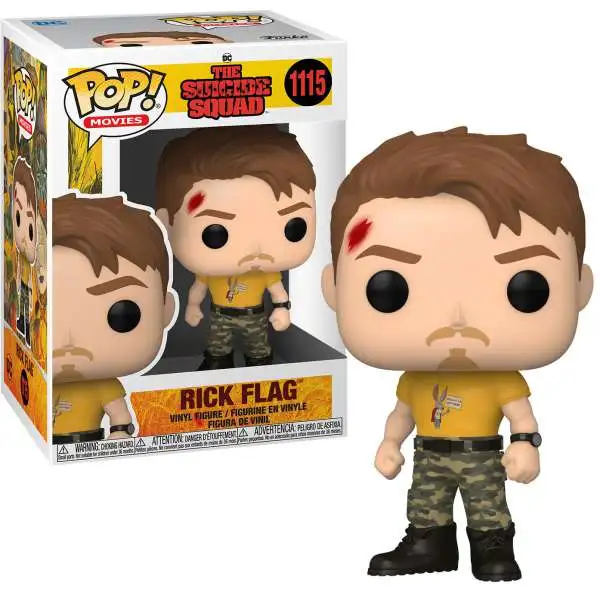 Funko The Suicide Squad POP! Movies Rick Flag Vinyl Figure #1115