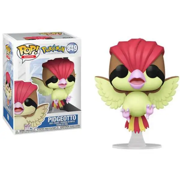 Funko Pokemon POP! Games Pidgeotto Vinyl Figure #849