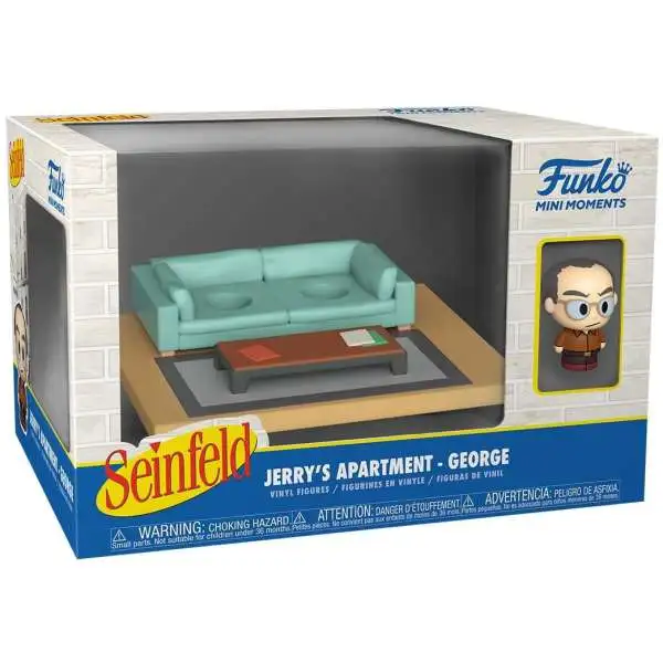 Funko Seinfeld Mini Moments Jerry's Apartment George Diorama [Regular Version, Damaged Package]