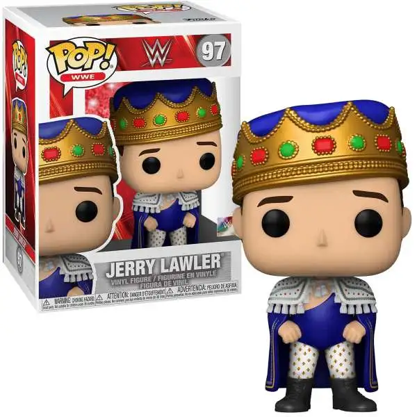Funko WWE Wrestling Jerry Lawler Vinyl Figure #97