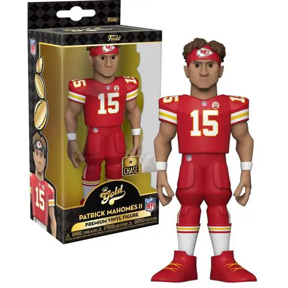 Patrick Mahomes Funko Gold Premium Vinyl Figurine 12 (Red Jersey) Kansas  City Chiefs