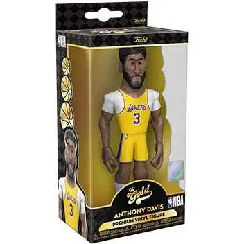 Funko NBA Los Angeles Lakers GOLD LeBron James 12 Deluxe Vinyl Figure Yellow  Uniform, Regular Version - ToyWiz