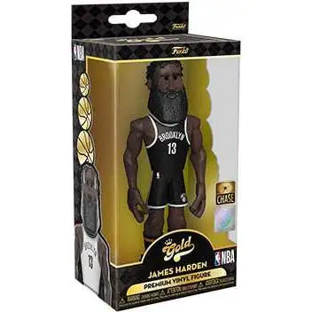 Funko NBA Brooklyn Nets GOLD James Harden 5-Inch Vinyl Figure [Chase Version]