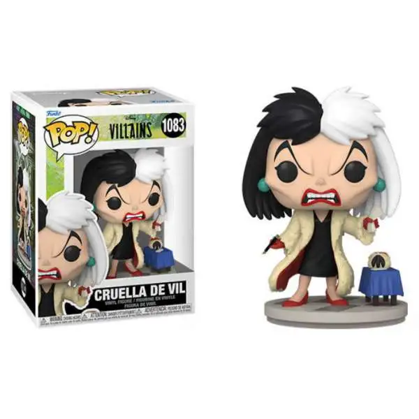 Funko Disney Villains Cruella de Vil Figure #1083 (Pre-Order ships November)