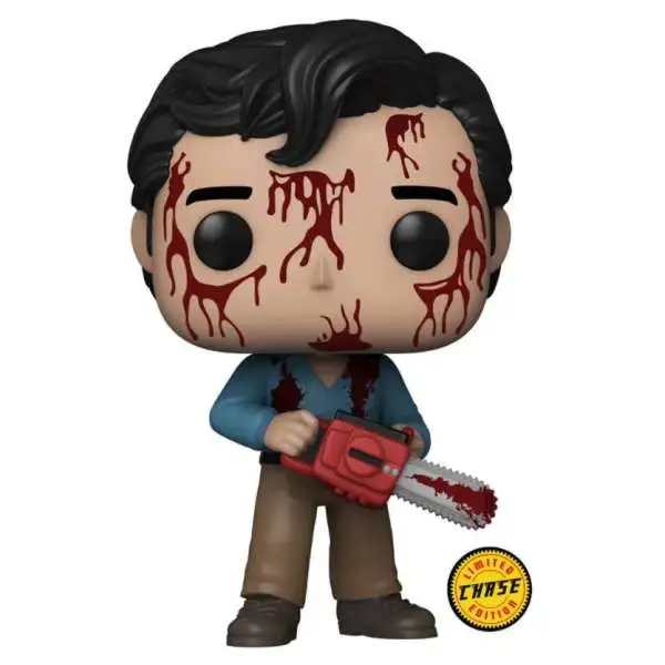 Funko Evil Dead Anniversary POP! Icons Ash Figure [Bloodied, Chase Version, Damaged Package]