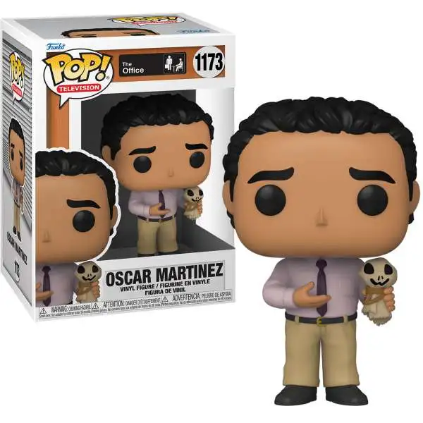 Funko The Office POP! Television Oscar Vinyl Figure #1173 [with Scarecrow Doll]