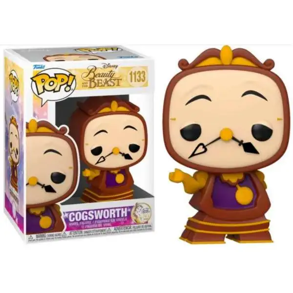 Funko Beauty and the Beast POP! Disney POP Disney: Beauty & Beast- Cogsworth Vinyl Figure #1133