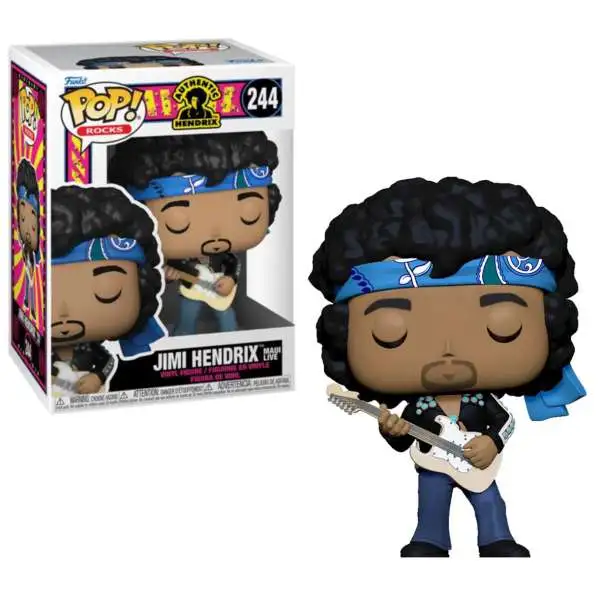 Funko POP! Rocks Jimi Hendrix Vinyl Figure #244 [Live in Maui Jacket]