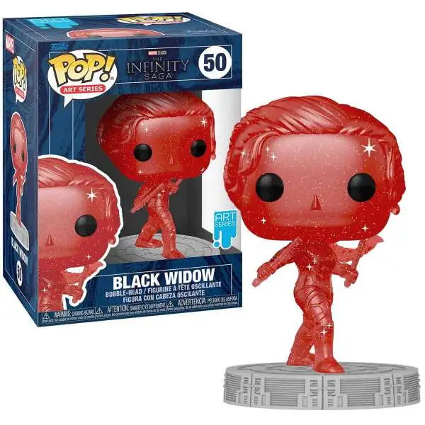 Funko Marvel The Infinity Saga Artist Series Black Widow Vinyl Figure #50