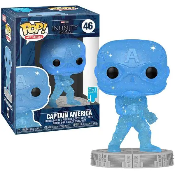Funko Marvel The Infinity Saga Artist Series Captain America Vinyl Figure #46