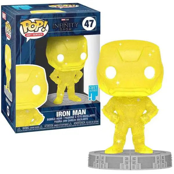 Funko Marvel The Infinity Saga Artist Series Iron Man Vinyl Figure #47