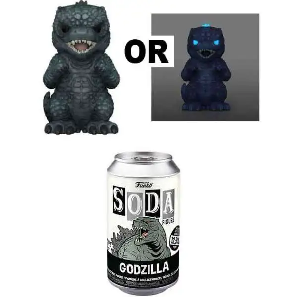 Funko Godzilla Vinyl Soda Godzila Limited Edition of 12,500! Figure [1 RANDOM Figure, Look For The Chase!]