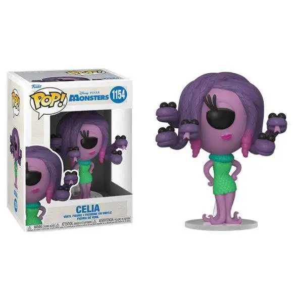 Funko Disney Monsters, Inc. 20th Anniversary Celia Vinyl Figure #1154