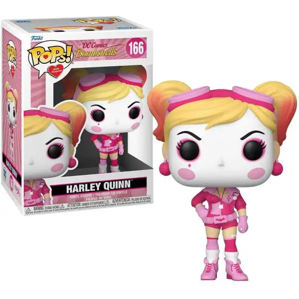 Funko DC Breast Cancer Awareness POP! Heroes Harley Quinn Vinyl Figure #166 [Bombshell]