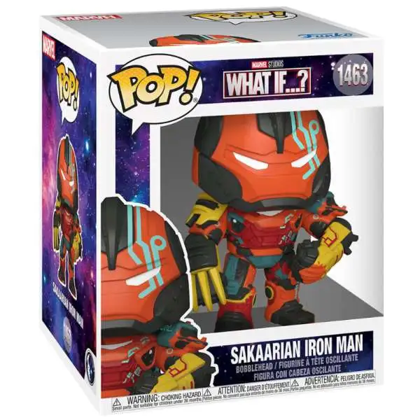 Funko Marvel What If? POP! Television Sakaarian Iron Man 6-Inch Deluxe Vinyl Figure #1463 (Pre-Order)