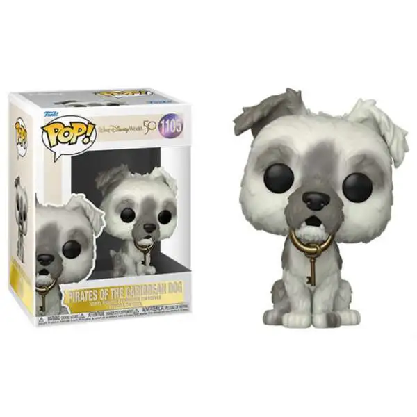 Funko Disney Pirates of the Caribbean 50th Anniversary Dog Vinyl Figure #1105 [with Key, Damaged Package]