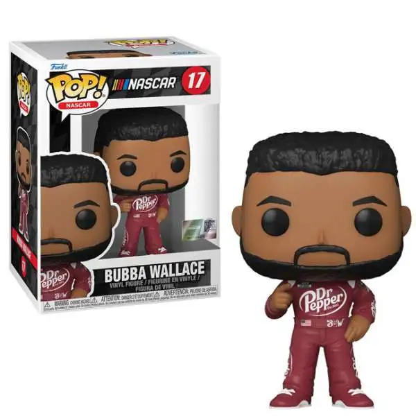 Funko NASCAR Bubba Wallace Vinyl Figure #17 [Dr Pepper]