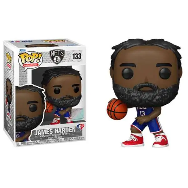 Funko NBA Brooklyn Nets James Harden Vinyl Figure #133 [Damaged Package]