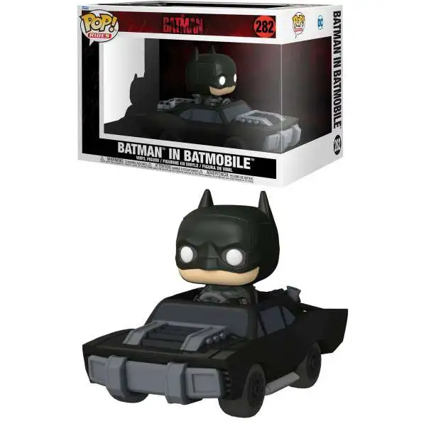 Funko DC Comics The Batman POP! Rides Batman & Batmobile Super Deluxe Vinyl Figure #282