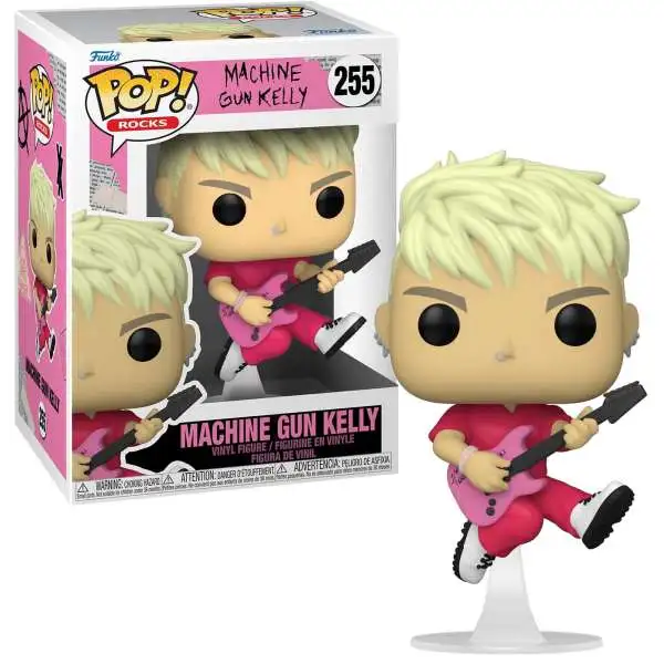Funko POP! Rocks Machine Gun Kelly Vinyl Figure #255 [Pink Guitar]