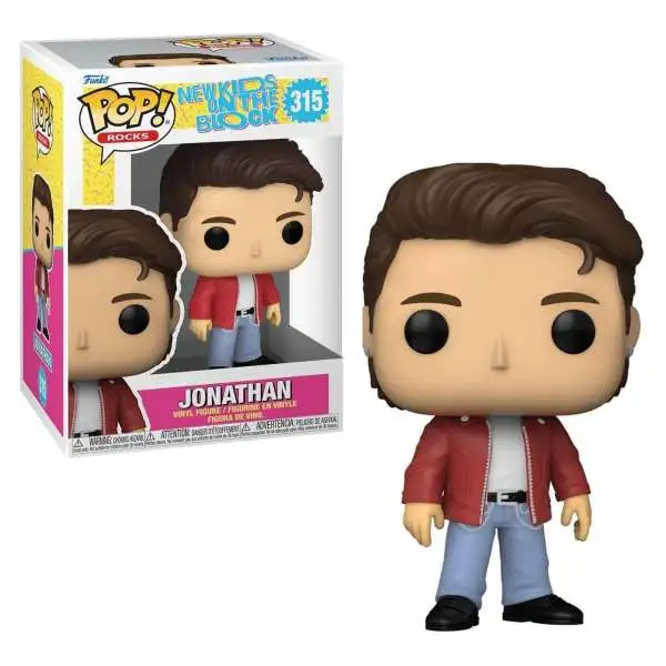 Funko New Kids on the Block POP! Icons Jonathan Vinyl Figure #315 [Damaged Package]