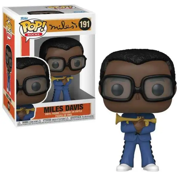 Funko POP! Icons Miles Davis Vinyl Figure