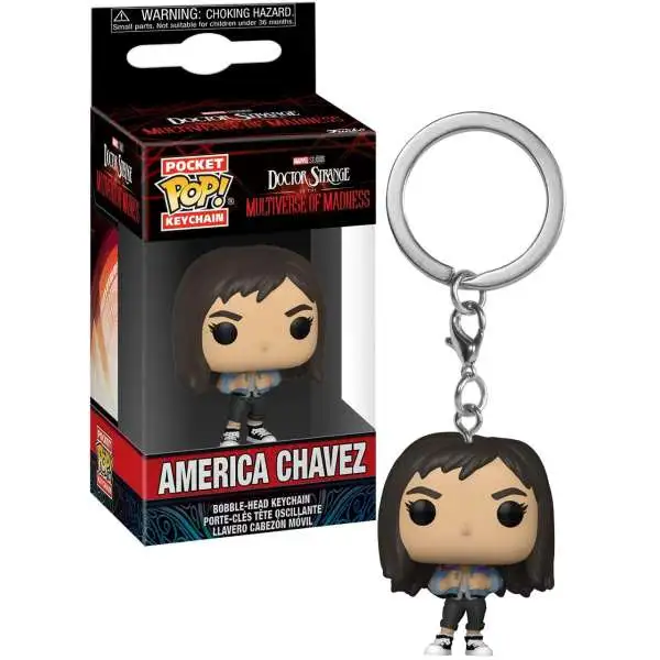 Funko Marvel Doctor Strange in the Multiverse of Madness America Chavez Keychain