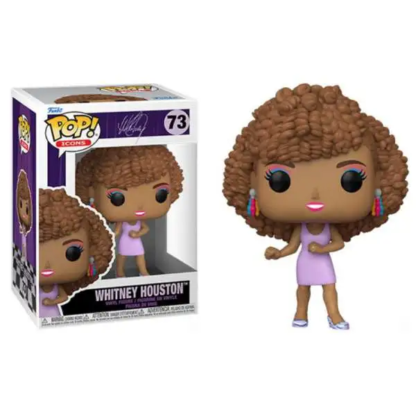 Funko POP! Icons Whitney Houston Vinyl Figure #73 [IWDWS]