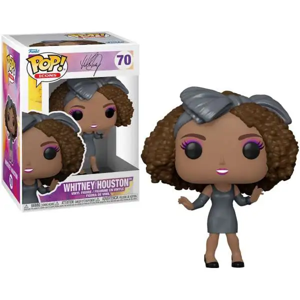 Funko POP! Icons Whitney Houston Vinyl Figure #70