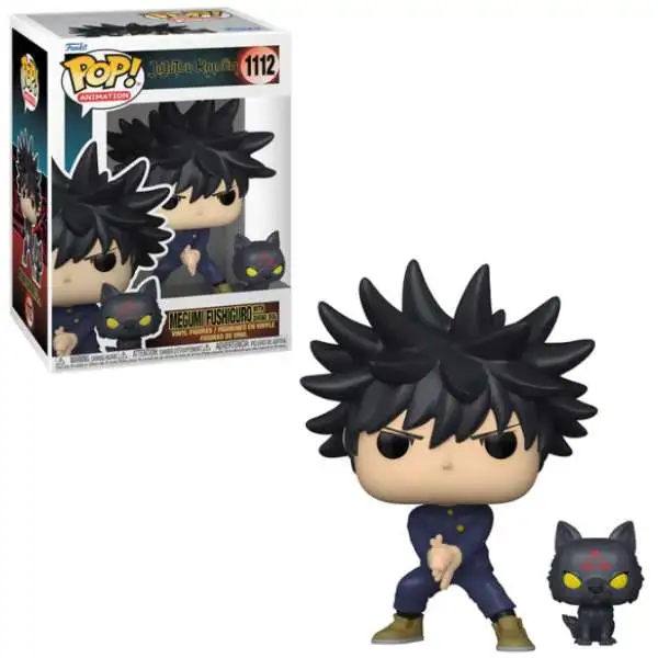 Funko Jujutsu Kaisen POP! Animation Megumi Vinyl Figure [with Dogs]