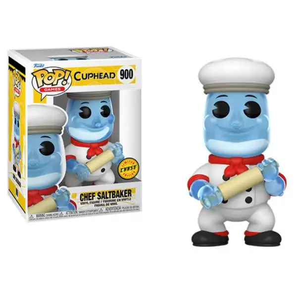 Funko Cuphead POP! Games Chef Saltbaker Vinyl Figure #900 [Chase Version]