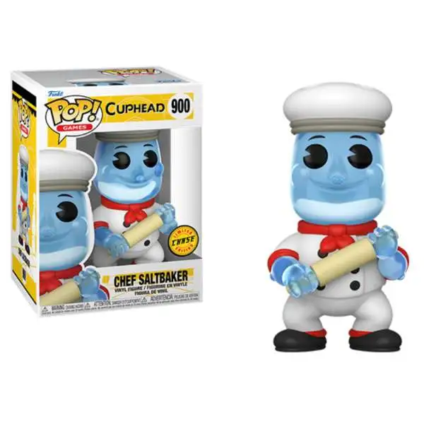 Funko Cuphead POP! Games Chef Saltbaker Vinyl Figure #900 [Chase Version, Damaged Package]