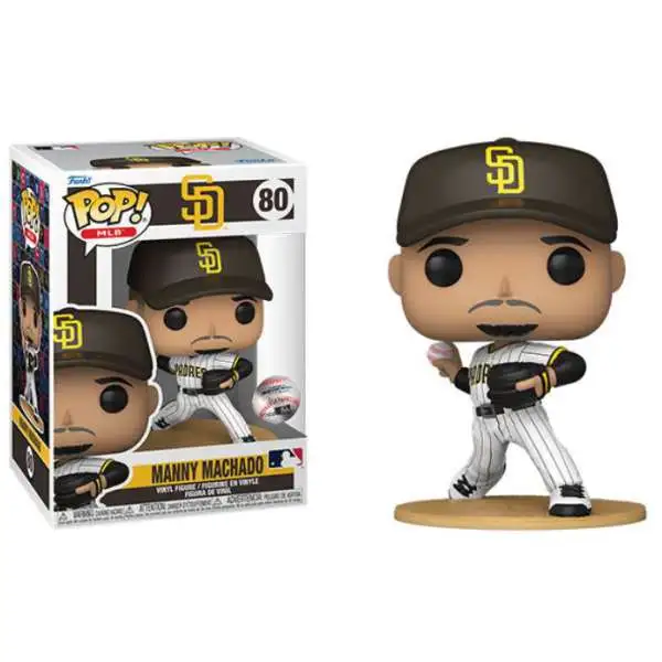 Funko San Diego Padres POP! MLB Manny Machado Vinyl Figure #80 [Home Jersey, Damaged Package]