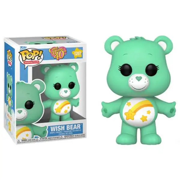 Funko Care Bears 40th Anniversary POP! Animation Wish Bear Vinyl Figure #1207 [Regular Version]