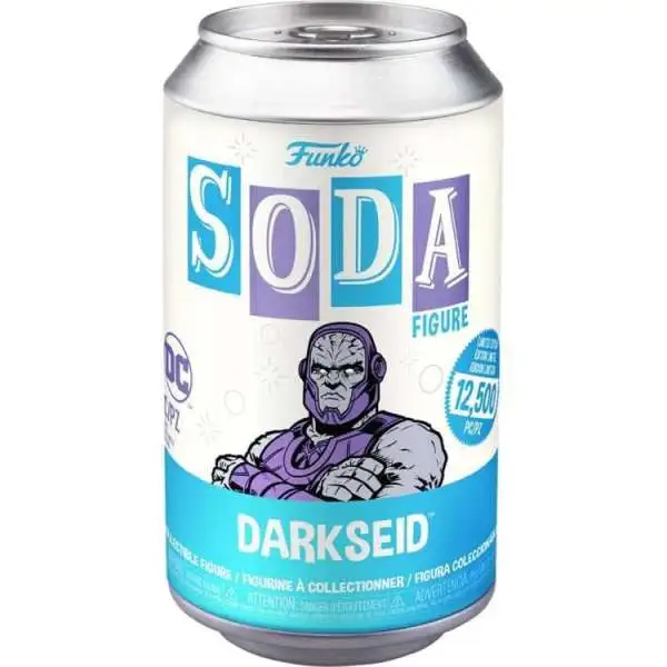 Funko DC Justice League Vinyl Soda Darkseid Limited Edition of 10,000! Figure [1 RANDOM Figure, Look For the Chase!]
